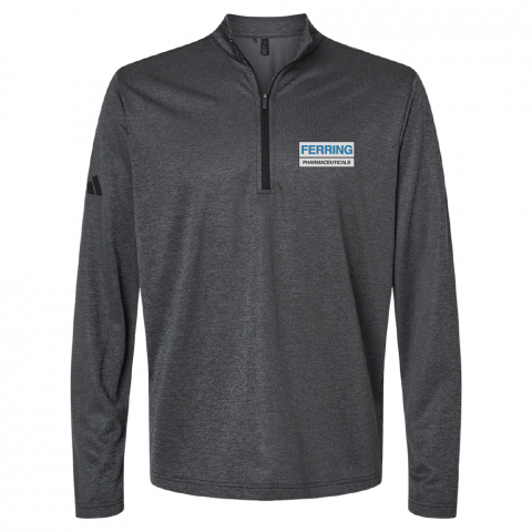 Adidas Men's Space Dyed Quarter-Zip Pullover