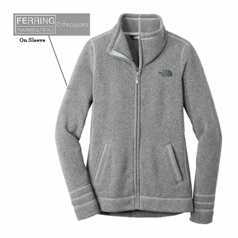 The North Face Ladies Sweater Fleece Jacket