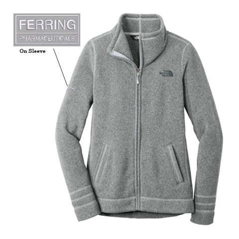 The North Face Ladies Sweater Fleece Jacket