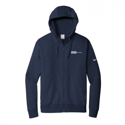 Nike Club Fleece Sleeve Swoosh Full-Zip Hoodie