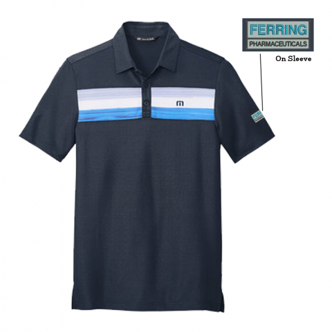 TravisMathew Cabana Chest Stripe Polo